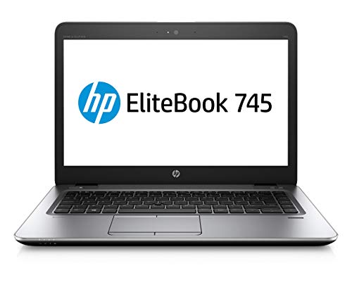 HP EliteBook 745 G4 (14 Zoll) Notebook Pro A10 (8730B) 2.4GHz 8GB 256 GB SSD WLAN BT Webcam Windows 10 Pro 64-Bit (Radeon R5) (Renewed) von HP