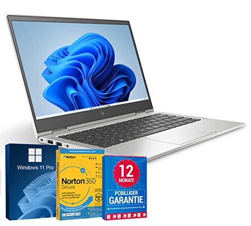 HP EliteBook 830 G5 13,3 Zoll Full HD Laptop Intel Core i5-8350U@ bis zu 3,6 GHz 16 GB 512 GB SSD mit Windows 11 Pro & GRATIS Antiviren-Software inkl. 12 Monate Garantie (Generalüberholt) von HP