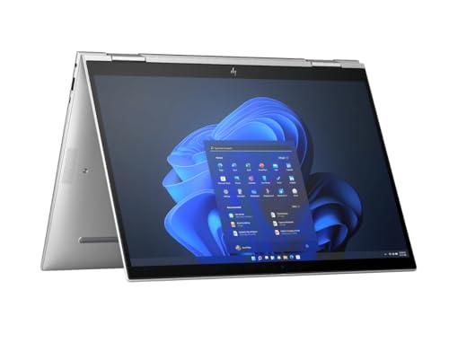 HP EliteBook x360 1040 G10 14 Zoll Touch Display WUXGA Intel Core i7 1355U 512GB SSD Festplatte 32GB Speicher Windows 11 Pro Fingerprint Webcam Notebook Laptop (Generalüberholt) von HP
