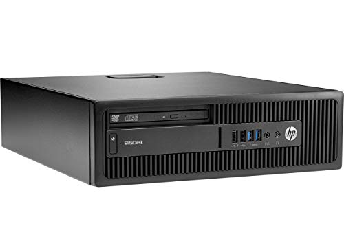 HP EliteDesk 705 G1 SFF AMD A8 PRO 256GB SSD Festplatte 4GB Speicher Windows 10 Pro Desktop Computer Mini PC (Generalüberholt) von HP