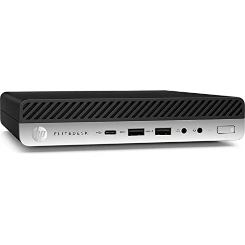 HP EliteDesk 705 G4 Mini PC Desktop, Windows 10 Pro Office 2021 AMD Ryzen 5 Pro 2400GE 3.20 GHz, RAM 16 GB SSD 240 GB (überholt) von HP