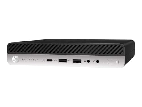HP EliteDesk 800 G5 Mini Desktop PC " i5 9500 bis zu 4,4 GHz 6-Kern-Prozessor, 16 GB DDR4, 1 TB NVMe SSD, Wireless 11ac & Bluetooth 5.0, Windows 10 Pro (erneuert) von HP