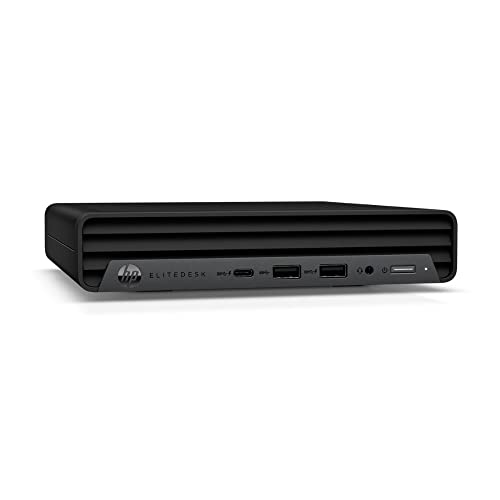 HP EliteDesk 800 G6 Desktop Mini Intel Core i5 10500 256GB SSD Festplatte 16GB Speicher Microsoft Windows 11 Pro Computer PC (Generalüberholt) von HP