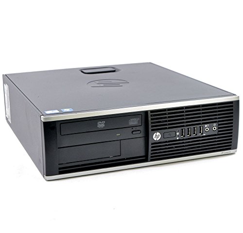 HP EliteDesk 8300 SFF Intel Core i7 512GB SSD (NEU) Festplatte 16GB Speicher Win 10 Pro DVD Brenner PC Computer (Generalüberholt) von HP