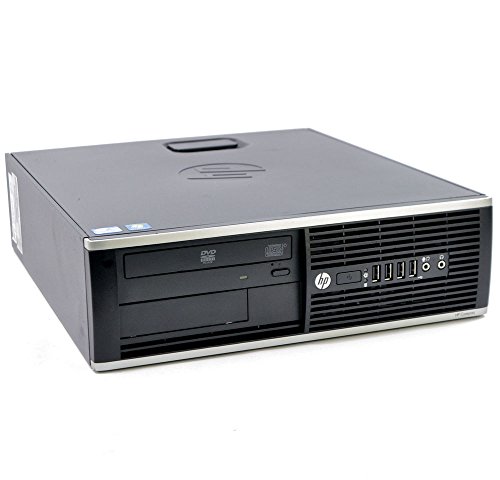 HP EliteDesk 8300 SFF Intel Quad Core i5 128GB SSD Festplatte 8GB Speicher Windows 10 Pro Desktop Computer Mini PC (Generalüberholt) von HP