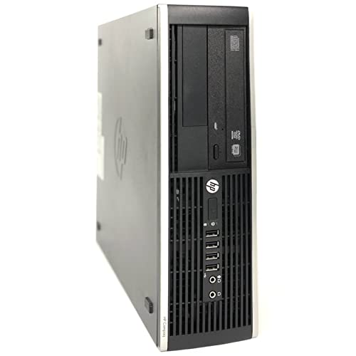 HP EliteDesk 8300 SFF PC Computer Intel Core i7-3770 RAM 16GB SSD 480GB DVD Player Wi-Fi Windows 10 Pro + Office 2021 (überholt) von HP