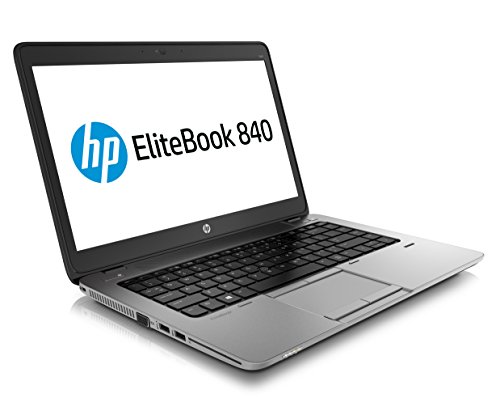 HP Elitebook 840 G2 - Premium Business-Notebook - Intel Core i5 - 2,30GHz, 500GB SSD, 8GB RAM, 14in Zoll 1600x900 HD+ Display, Windows 10 Pro - (Generalüberholt) von HP