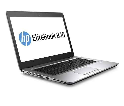 HP Elitebook 840 G4 - Premium Business-Notebook (14 Zoll/Full-HD) i5-7300U 16GB RAM 500GB SSD QWERTZ/DE Windows 10 Pro + Webcam (Generalüberholt) von HP