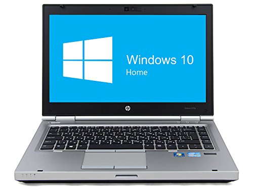 HP Elitebook 8470p Notebook | 14 Zoll Display | Intel Core i5-3320M 2,6 GHz | 4GB DDR3 RAM | 320GB HDD | DVD-Laufwerk | Windows 10 Home vorinstalliert (Generalüberholt) von HP