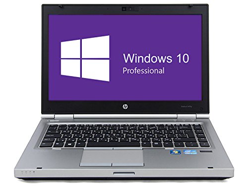HP Elitebook 8470p Notebook | 14 Zoll Display | Intel Core i5-3320M 2,6 GHz | 4GB DDR3 RAM | 500GB HDD | DVD-Brenner | Windows 10 Pro vorinstalliert (Generalüberholt) von HP