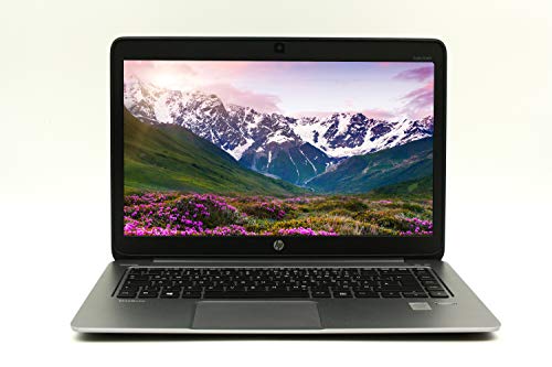 HP Elitebook Folio 1040 G1 14 Zoll (1366x768) |Leistungsstarker Ultrabook| Intel Core i5-4.Gen 4GB RAM - 256 GB SSD Win 10 Home Tastatur DE | 1,5 kg Silber (Generalüberholt) von HP