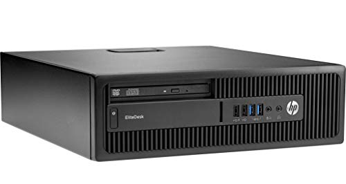 HP Elitedesk 800 G1 SFF PC - Core i5 (4.Gen), 8GB RAM, 240GB SSD, DVD-RW - Win 10 Prof. Computer (Generalüberholt) von HP