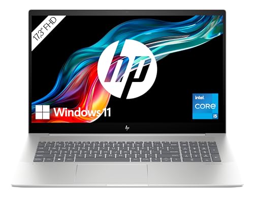 HP Envy Laptop | 17,3" FHD Display | Intel Core i5-13500H | 16 GB DDR4 RAM | Intel Iris Xe | Windows 11 Home | QWERTZ Tastatur | Natural Silver von HP