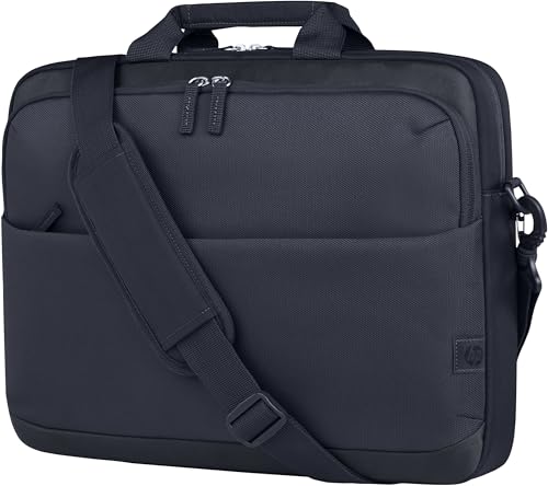 HP Everyday 16 Zoll Laptop-Tasche – Wasserabweisend, Gepolstertes Laptopfach, Viel Stauraum, Recyceltes Material, Odyssey Grau von HP