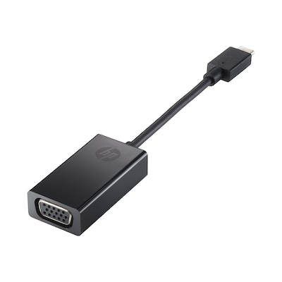 HP Externer Videoadapter USB-C zu VGA Schwarz HP Externer Videoadapter USB-C zu VGA Schwarz von HP