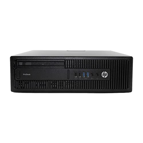HP Fester Desktop-PC ProDesk 600 G2 i3 6100 3,7 GHz Serie RS232 Parallel Com Windows 10 Pro Unternehmen SmartWorking Büro Zuhause Arbeit (überholt) (4 GB RAM SSD 240 GB) von HP