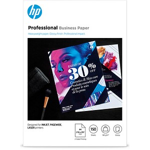 HP Fotopapier 3VK91A DIN A4 glänzend 180 g/qm 150 Blatt von HP