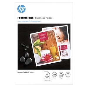 HP Fotopapier 7MV79A DIN A4 matt 180 g/qm 150 Blatt HP Fotopapier 7MV79A DIN A4 matt 180 g/qm 150 Blatt von HP