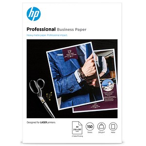 HP Fotopapier 7MV80A DIN A4 matt 200 g/qm 150 Blatt von HP