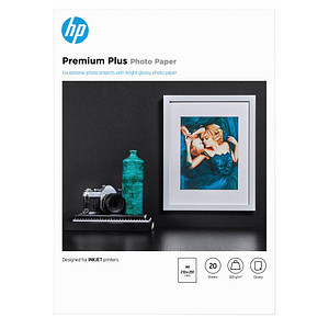 HP Fotopapier CR672A DIN A4 glänzend 300 g/qm 20 Blatt von HP