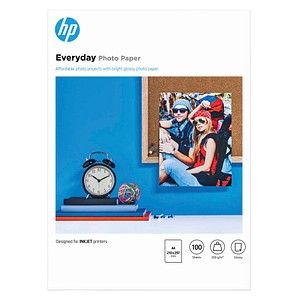 HP Fotopapier Q2510A DIN A4 glänzend 200 g/qm 100 Blatt von HP
