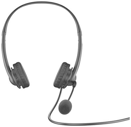 HP G2 Computer On Ear Headset kabelgebunden Stereo Schwarz Mikrofon-Rauschunterdrückung Lautstärke von HP