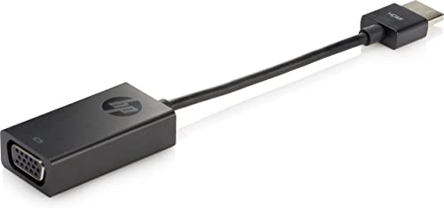 HP H4F02AA - Adaptador HDMI a VGA, negro von HP