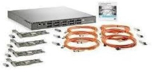 HP HP 8 Gbit/s SAN Connection Kit - Netzwerk-Switch (320 Gbit/s, 8 Gbit/s, Fibre-Channel, aktivierte Anschlüsse, 10430 g, 15-80%, 3048 m) von HP