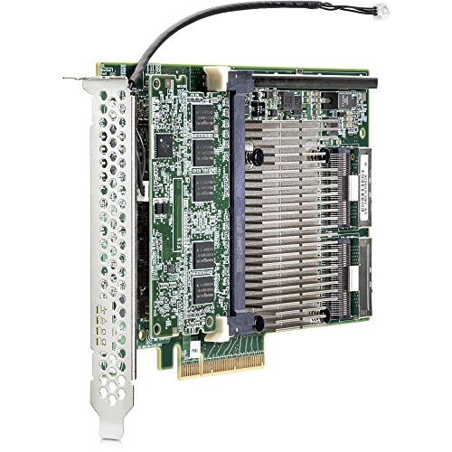 HP Hewlett Packard Enterprise Smart Array P840/4GB FBWC 12 GB 2-Ports int SAS – RAID-Controller (SAS II, PCI Express x8, 3.0, 4096 MB, DDR3, 1866 MHz) (Generalüberholt) von HP