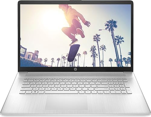 HP High-End i5 Laptop (17,3 Zoll Full-HD), Intel Core i5-1235U, 10 Kerne, 4.4 GHz, 32 GB DDR4, 1000 GB SSD, Intel Iris Xe, HDMI, BT, USB 3.0, WLAN, Windows 11 Prof, MS Office Laptop - 7347 von HP
