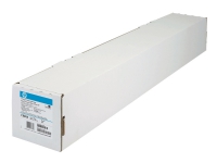 HP - Holzfaser - matt - 4,7 ml - glänzend weiß - Rolle (91,4 cm x 91,4 m) - 90 g/m² - 24 lb - 1 Rolle(n) Bondpapier - für T2300 PostScript eMFP, T3500 Production eMFP, T610 (44), T7200 Production Printer von HP
