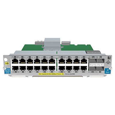 HP J9536A - Modul/ProCurve Switch E5400 ZL / 20x10/100/1000TX / 2xSFP / v2 von HP