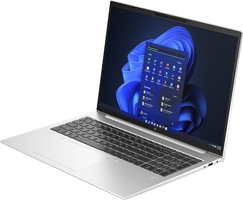 HP Kompatibel Notebook ELITEBOOK 860 16 G10 16 Zoll WUXGA i5-1335U 1,3 GHz RAM 16 GB-SSD 1.000 GB NVMe TLC-Iris Xe Graphics WI-FI 6E-Win 11 Prof Argento (7L7Y6ET#AB) Z von HP