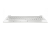 HP L53737-DH1, Gehäuse-Unterteil+Tastatur, Nordisch, HP, 15-dw von HP