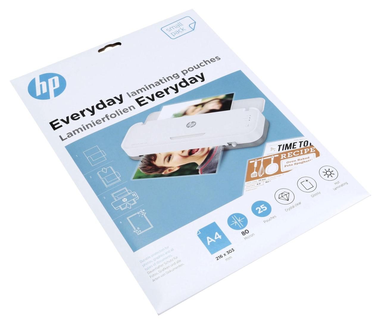 HP Laminierfolien glänzend 80 mikron A4 HP Laminierfolien glänzend 80 mikron A4 von HP Inc.