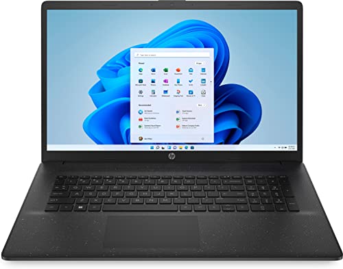 HP Laptop | 17,3" HD+ Display | Intel Celeron N4120 | 8 GB DDR4 RAM | 256 GB SSD | Intel UHD Grafikkarte 600 | Windows 11 Home | QWERTZ Tastatur | schwarz | mit HP Fast Charge 16 GB RAM von HP