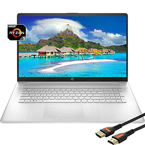 HP Laptops 17 Zoll Touchscreen 2022 | AMD Ryzen 5 5625U | Windows11 Laptop | USB Typ-C | Ziffernblock | Wi-Fi Wireless-AC | Kamera | HDMI | leicht | mit Stylus Pen (32 GB RAM | 1 TB PCIe SSD) von HP