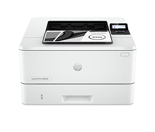 HP LaserJet Pro 4002dn Laserdrucker, Automatischer beidseitiger Druck, Hohe Druckgeschwindigkeit, Hi-Speed USB, Ethernet, HP Smart App, HP Wolf Pro Security von HP
