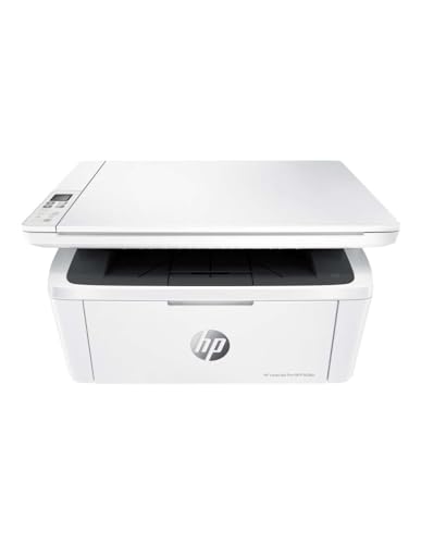 HP LaserJet Pro M28w Multifunktionsgerät Laserdrucker (Schwarzweiß Drucker, Scanner, Kopierer, WLAN, Airprint) weiß, 18 Seiten/Min, Farbig von HP