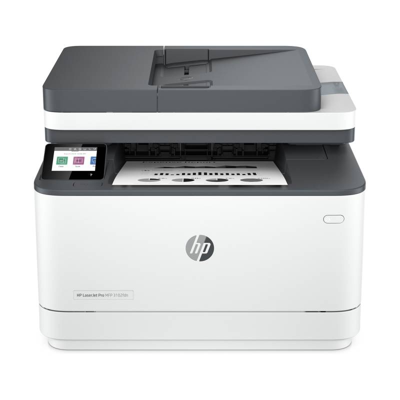 HP LaserJet Pro MFP 3102fdn - 4in1 Multifunktionsdrucker B-Ware 40€ Cashback, Schwarz-Weiß, Drucken, Kopieren, Scannen, Faxen, Instant Ink von HP