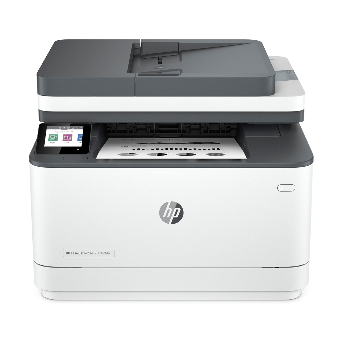 HP LaserJet Pro MFP 3102fdn - 4in1 Multifunktionsdrucker Schwarz-Weiß, Drucken, Kopieren, Scannen, Faxen, Instant Ink von HP