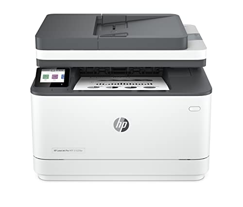 HP LaserJet Pro MFP 3102fdw Laserdrucker, Multifunktions-Laserdrucker, Automatischer Duplex, Hohe Druckgeschwindigkeiten, WLAN, Ethernet, USB Hi-Speed, Fax, HP Smart App, HP Wolf Pro Security von HP