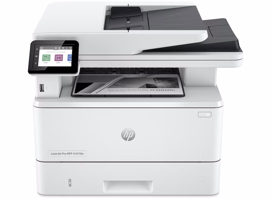 HP LaserJet Pro MFP 4102fdwe Multifunktionsdrucker Drucken, Scannen, Kopieren, Instant Ink von HP