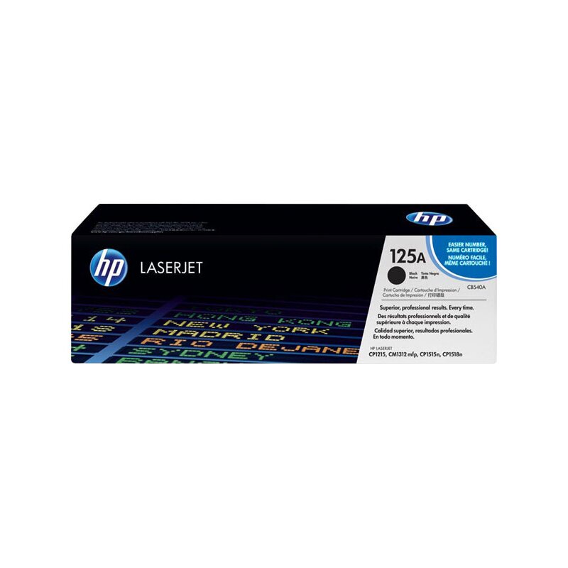 HP Lasertoner CB540A schwarz HP Lasertoner CB540A schwarz von HP