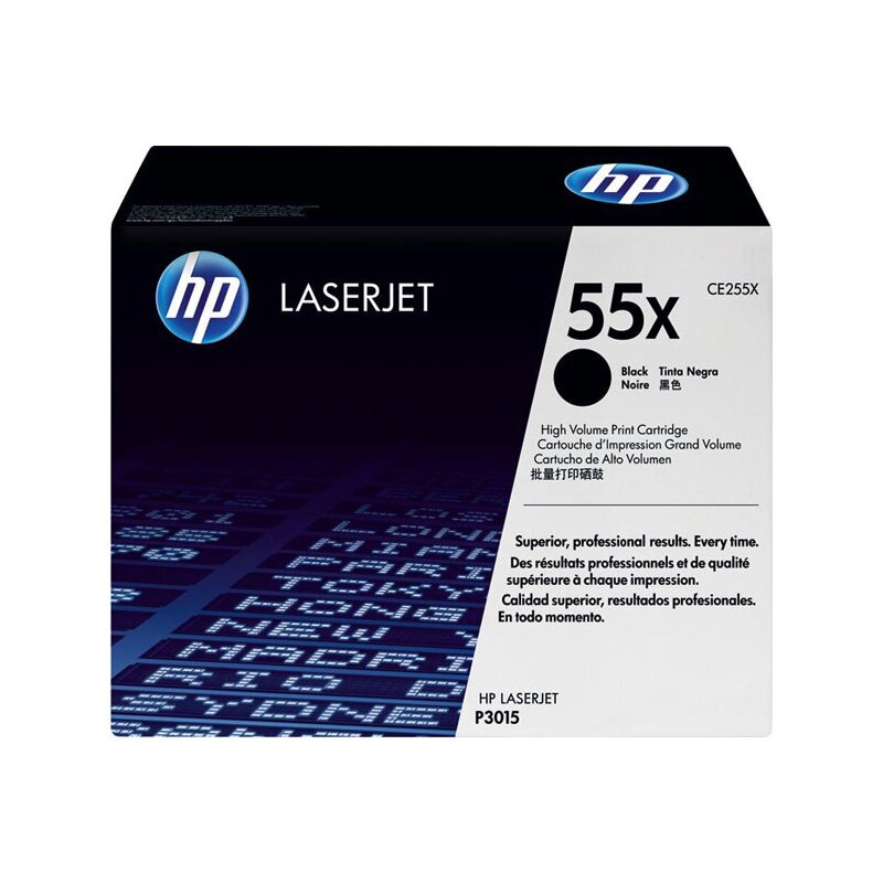 HP Lasertoner CE255X schwarz von HP