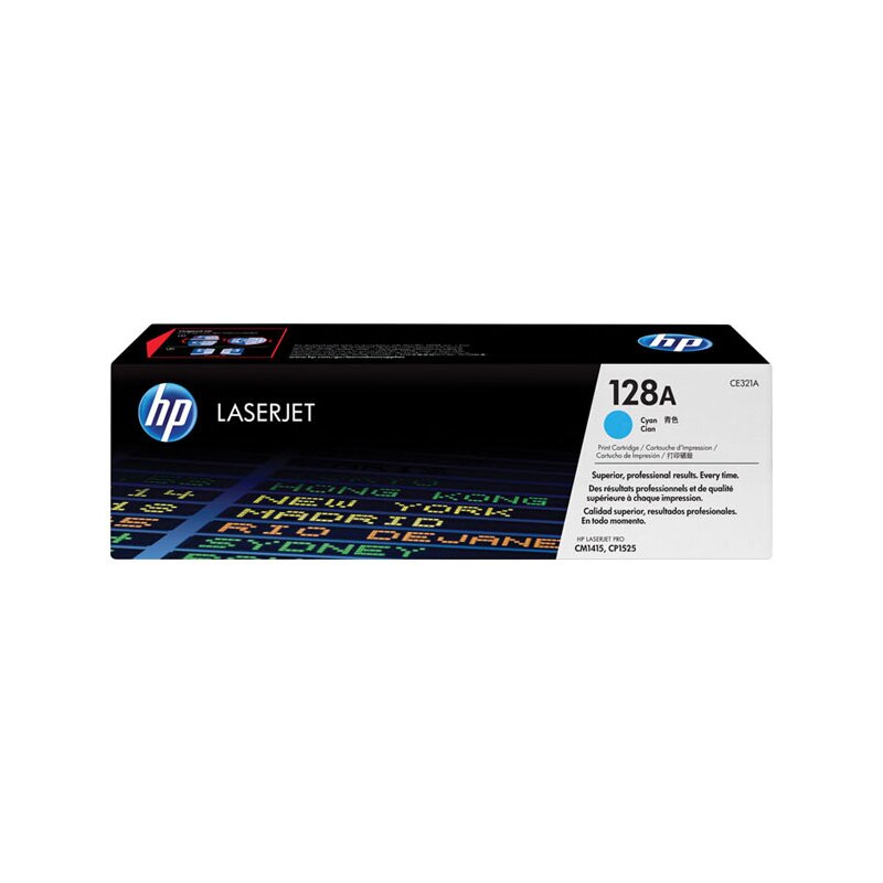 HP Lasertoner CE321A cyan von HP