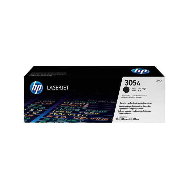 HP Lasertoner CE410A schwarz von HP