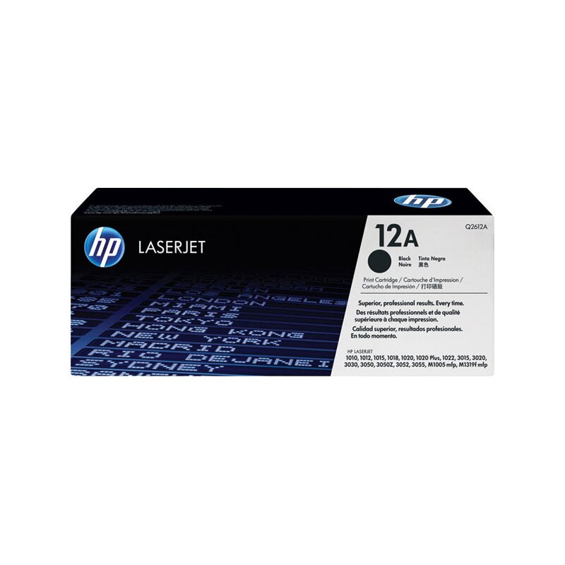 HP Lasertoner Q2612A schwarz HP Lasertoner Q2612A schwarz von HP