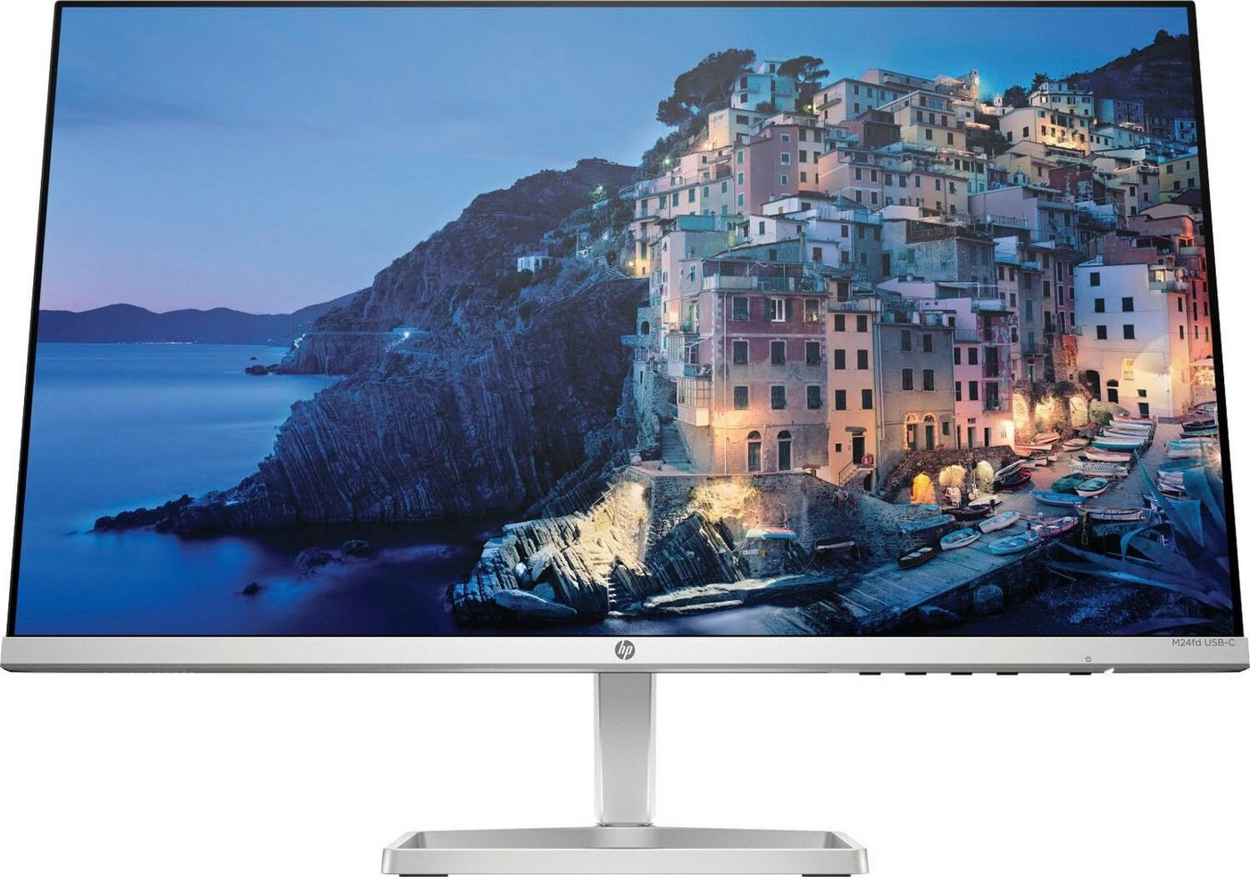 HP M24fd LED-Monitor (61 cm/24 , 1920 x 1080 px, Full HD, 5 ms Reaktionszeit, 75 Hz, IPS-LED)" von HP