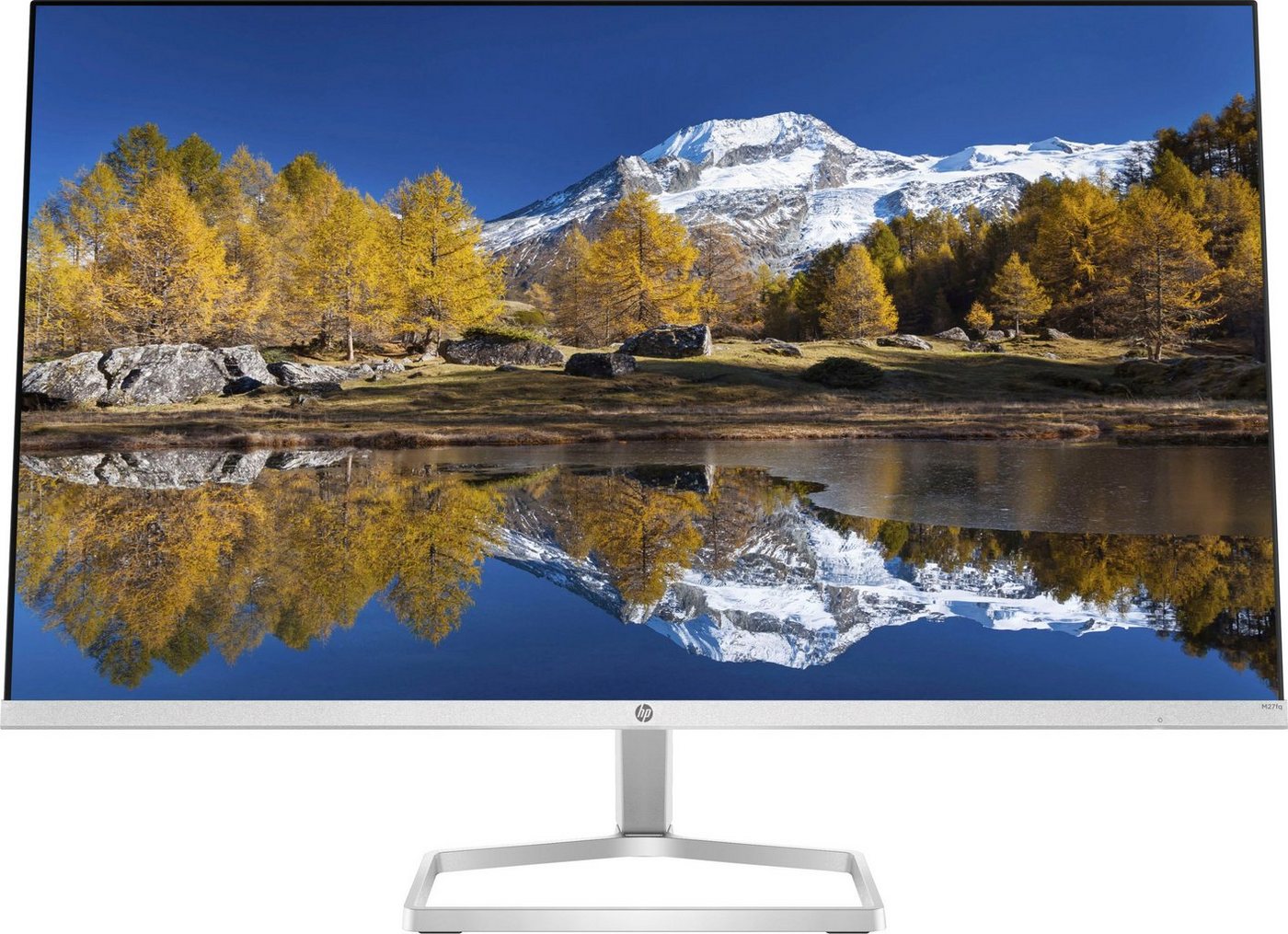 HP M27fq QHD (HSD-0093-K) LED-Monitor (69 cm/27 , 2560 x 1440 px, QHD, 5 ms Reaktionszeit, 75 Hz, IPS)" von HP